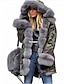 cheap Coats &amp; Trench Coats-women&#039;s winter warm faux coat jacket long sleeve parka hooded outwear(orange,m)