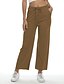 cheap Pants-Women&#039;s Sporty Outdoor Sports Daily Weekend Pants Chinos Pants Solid Colored Full Length Classic Drawstring Black Blushing Pink Camel Beige Gray