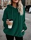 billige Sweaters-kvinders hættetrøje efterår vinter langærmet varm fluffy sweatshirt pullover top jumper (xx-large, pink)