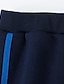 abordables Pantalones para Niño-Niños Chico Pantalones Año Nuevo Azul Marino Gráfico Ropa de calle