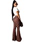cheap Two Piece Sets-Women&#039;s Streetwear Print Going out Casual / Daily Two Piece Set Crop Pant Loungewear Patchwork Tops
