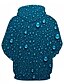 abordables Hoodies-Sweat-shirt à capuche Homme Imprimer Graphique 3D Grande Taille Capuche 3D effet Sortie Soirée Motifs 3D Décontractée Spandex Polyester Pulls Capuche Pulls molletonnés Standard Vert Rouge Bleu Marine
