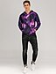 cheap Hoodies-Men&#039;s Graphic Pullover Hoodie Sweatshirt Daily Going out Casual Hoodies Sweatshirts  Blue Purple Yellow