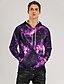 cheap Hoodies-Men&#039;s Graphic Pullover Hoodie Sweatshirt Daily Going out Casual Hoodies Sweatshirts  Blue Purple Yellow