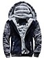 abordables Sale-pull pour hommes hiver entraînement polaire vestes à capuche décontracté épais chaud plein zip up hooed sweatshirt manteaux