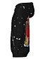 cheap Men&#039;s Tees &amp; Tank Tops-Men&#039;s Pullover Hoodie Sweatshirt Print Graphic 3D Front Pocket Hooded Christmas Daily 3D Print 3D Print Christmas Hoodies Sweatshirts  Long Sleeve Black