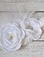 abordables Foulards pour enfants-1 PCS Nourrisson Fille Doux Fleurie Style floral Accessoires Cheveux Blanche / Rouge / Rose Claire