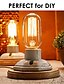preiswerte Glühlampen-6 Stück 4 Stück Edison Vintage-Glühlampe, dimmbar, E26, E27, T45, 40 W, dekorative Glühbirnen für Wandleuchten, Deckenleuchte, 220–240 V, 1400–2800 K