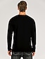 cheap Tank Tops-Men&#039;s T shirt 3D Print Graphic 3D Print Long Sleeve  Tops Round Neck Black