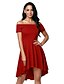cheap Party Dresses-Women&#039;s Prom Dress off the shoulder high low party cocktail skater dress…