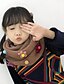 cheap Kids&#039; Scarves-1pcs Kids / Toddler Unisex Active Floral Floral Style Faux Fur Scarves Purple / Red / Yellow