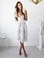 cheap Casual Dresses-Elegant Off Shoulder Lace Sheath Dress