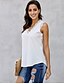 cheap Tank Tops-women fashion v neck tank tops sexy sleeveless camisole top lace trim blouses shirts apricot m