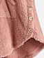 cheap Hoodies &amp; Sweatshirts-Women&#039;s Animal Pullover Hoodie Sweatshirt Teddy Coat Front Pocket Cat Ear non-printing Casual Daily Basic Hoodies Sweatshirts  Loose Oversized Long Blushing Pink Wine Army Green