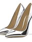 cheap Pumps &amp; Heels-Patent Leather Stiletto Pointed Toe Heels Pumps