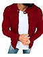 cheap Best Sellers-Men&#039;s Casual Jacket Shacket Cardigan Daily Wear Autumn / Fall Navy Wine Red Black Light Grey Puffer Jacket