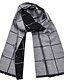 cheap Scarves &amp; Bandanas-Men&#039;s Tassel Rectangle Scarf - Print