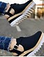 cheap Sandals-Women&#039;s Sandals Wedge Heel Open Toe Wedge Sandals Vintage Minimalism Daily Walking Shoes PU Black Brown Beige