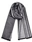 billige Scarves &amp; Bandanas-Herre Tassel Rektangulært tørklæde - Trykt mønster