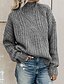 cheap Sweaters &amp; Cardigans-Stylish Vintage Solid Color Women&#039;s Sweater