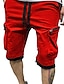 cheap Pants-Men&#039;s Cargo Chino Pocket Shorts Tactical Cargo Knee Length Pants Micro-elastic Solid Colored Mid Waist Outdoor Black Gray Green Red White M L XL XXL / Summer