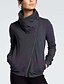 cheap Hoodies &amp; Sweatshirts-Women&#039;s Plain Hoodie Zip Up Hoodie Sweatshirt Casual Hoodies Sweatshirts  White Light gray Black