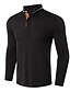 cheap Polos-golf shirts Golf Shirt Tennis Shirt Tops Cotton Black White Navy Blue