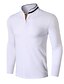 preiswerte Polos-Golfhemden Golfhemd Tennishemd Oberteile Baumwolle Schwarz Weiß Marineblau