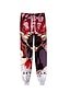 billige Pants-menns kvinners naruto joggebukse kule 3d uzumaki anime trykk joggebukse snøre lommer bukser sportsklær for casual hverdag fest m