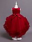 cheap Girls&#039; Dresses-Kids Little Dress Girls&#039; Floral Butterfly Sequins Black Pink Red Asymmetrical Sleeveless Cute Dresses New Year Slim