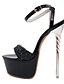 cheap Sandals-Sandals Women&#039;s Stiletto Heel High Heel Sandals Peep Toe Party &amp; Evening Office &amp; Career Classic Minimalism Sweet Synthetics Solid Colored Rhinestone Black Pink