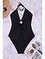 billige One-pieces-Dame Badetøy Ett stykke Monokini Normal Badedrakt Helfarge Uthult Midjekontroll Svart Med stropper Badedrakter Fest Elegant ny / Sexy / Fôret BH