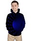 preiswerte Kapuzenpullover &amp; Sweatshirts für Jungen-Kinder Baby Jungen Kapuzenshirt Langarm 3D-Druck Geometrisch Grün Blau Schwarz Kinder Oberteile Winter Frühling Aktiv Grundlegend Täglich