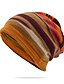 abordables Chapeaux-Unsstyu chapeau polyvalent unisexe, cache-cou, couleurs contrastées, rayé, chapeau tête de mort violet