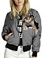 cheap Jackets-Women&#039;s Bomber Jacket Hoodied Jacket Casual Jacket Spring &amp;  Fall Daily Holiday Regular Coat Regular Fit Sporty Active Streetwear Jacket Long Sleeve Print Animal Patterned Color Block Green Blue Black