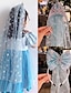 cheap Kids&#039; Headpieces-1pcs Kids / Toddler Girls&#039; Active / Sweet Blue Solid Colored Tulle Rayon Hair Accessories Blue / Light Blue / Clips &amp; Claws