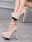 cheap Pumps &amp; Heels-Women&#039;s Heels Stiletto Heel Pointed Toe Daily PU Black Beige
