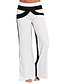 cheap Pants-Women&#039;s Wide Leg Patchwork Plus Size Pants Micro-elastic Color Block Mid Waist Blue Gray White S M L XL XXL