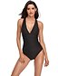 cheap One-Pieces-Women&#039;s Swimwear One Piece Monokini Romper Normal Swimsuit Solid Color Graphic Prints Tummy Control Racerback Open Back Print Black Blue Army Green Red Strap Padded Bathing Suits Sexy Classic New