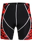 cheap Running &amp; Jogging Clothing-JACK CORDEE Men&#039;s Compression Shorts Running Shorts Running Base Layer Shorts Bottoms Fitness Gym Workout Performance Running Training Breathable Quick Dry Moisture Wicking Sport Black / Red Black