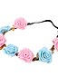 cheap Top Sellers-Toddler Girls&#039; Basic / Sweet Floral Bow Rayon Hair Accessories Blue / Blushing Pink / Dusty Rose One-Size / Hair Tie / Headbands