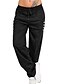cheap Bottoms-Women&#039;s Tactical Cargo Normal Cotton Blend Plain Black Navy Blue Casual / Sporty Mid Waist Full Length Casual Leisure Sports Spring &amp;  Fall