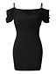 cheap Bodycon Dresses-Women&#039;s Strap Dress Short Mini Dress Blue Wine Black Sleeveless Solid Color Summer Round Neck Party Hot Casual Slim 2021 S M L XL XXL