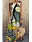 cheap Casual Dresses-Women&#039;s Shift Dress Maxi long Dress Yellow Sleeveless Paisley Print Spring Summer Round Neck Casual Loose 2021 S M L XL XXL 3XL 4XL 5XL