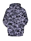 cheap Hoodies-Men&#039;s Hoodie Pullover Hoodie Sweatshirt Black White Blue Purple Grey Hooded Graphic Daily Going out 3D Print Plus Size Casual Clothing Apparel Hoodies Sweatshirts  Long Sleeve