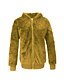 cheap Coats &amp; Trench Coats-Women&#039;s Teddy Coat Daily Fall Winter Regular Coat Regular Fit Casual Jacket Long Sleeve Solid Colored Pocket Yellow Wine