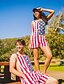 cheap Jumpsuits &amp; Rompers-Women&#039;s Casual Daily Causal Back to School Daily Wear 2021 Photo Color Loose Overall USA National Flag / Denim