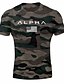 cheap Running &amp; Jogging Clothing-Men&#039;s Athletic Cotton Workout Shirt Short Sleeve