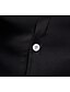 abordables Men&#039;s-Hombre Camisa Color sólido Otras impresiones Cuello Cuello Americano Casual Diario Manga Larga Tops Algodón Personalizado Color Sólido Casual Blanco Negro Vino