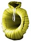 baratos Hoodies-Homens Moletom Moletom com capuz Preto Amarelo Roxo Laranja Verde Com Capuz Gráfico Diário Para Noite Impressão 3D Tamanho Grande Casual Roupa Moletons Moletons Manga Longa